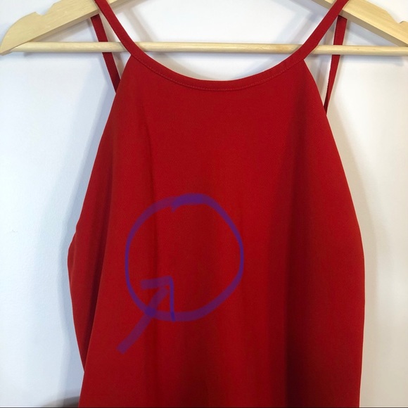 Calvin Klein Red Dress - Picture 7 of 7